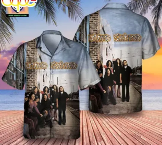 Lynyrd Skynyrd Hawaiian Shirt/ christmas winter 3d aloha hawaiian