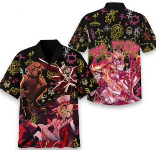 Hazbin Hotel That’S My Girl Hawaiian Shirt Gift For Fans