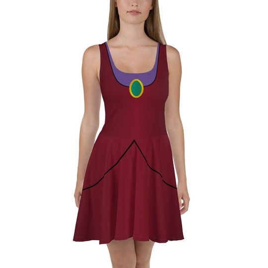 Discover This Lady is a Tremaine Sleeveless Skater Dress - Elegant Style with a Dash of Sass