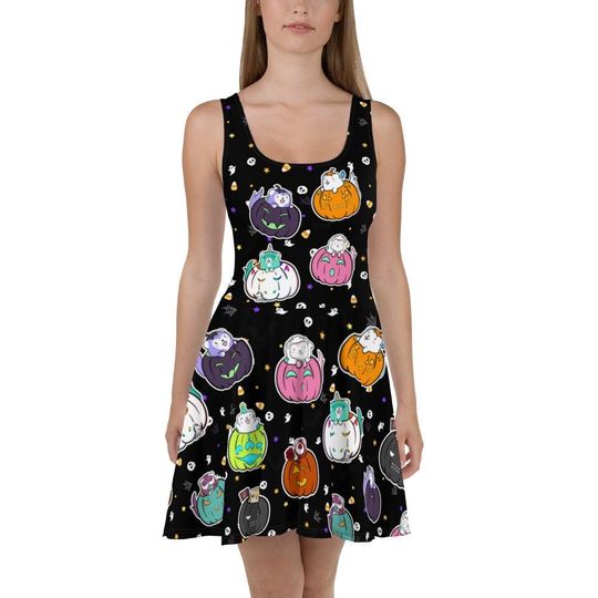 Discover Halloween Skater Dress