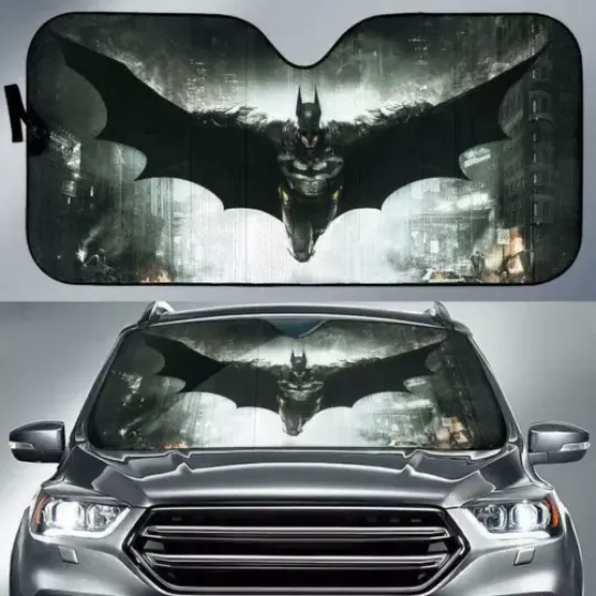 Superheroes Batman Car Pickup Sun Shade Reflective Visor Windshield Block UV Ray