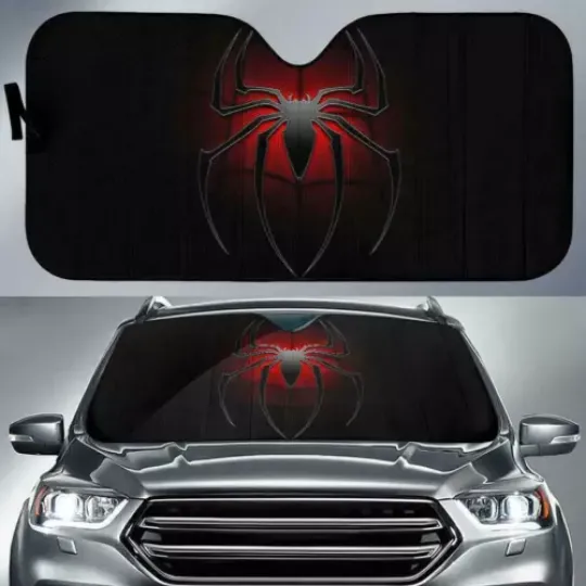 Spider-Man Car SUV Sun Shade Pickup Reflective Visor Windshield Block UV Ray