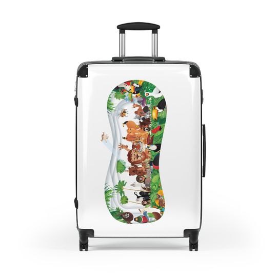 Discover Funny Animals Suitcase, Funny World Animals Suitcase.
