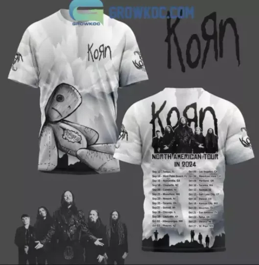 Korn North America Tour In 2024 Shirt