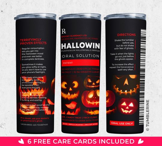 Discover HALLOWEEN Tumbler Wrap, Hocus Pocus Tumbler  , Pumpkin Tumbler Design, Halloween Tumblers  , Spooky Tumbler Wrap, 20oz Skinny Tumbler