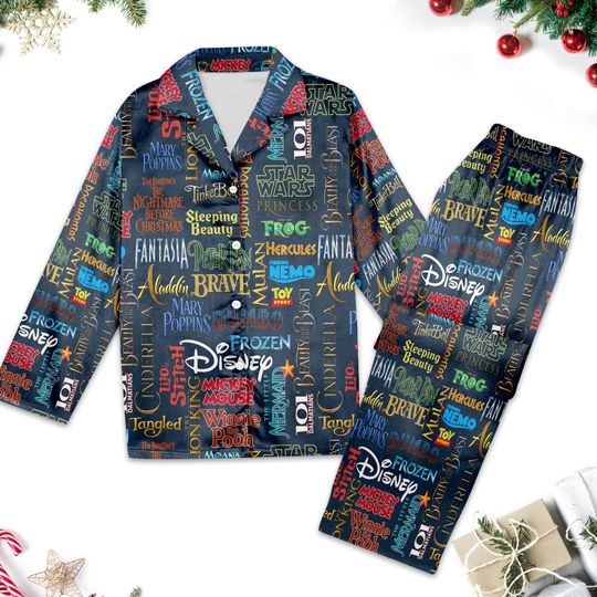 Discover Mickey Mouse Pajamas, Toy Story Shirt, Princess Women Pajamas Set, Cartoon Gift For Women, Family Trip Magic Kingdom T-Shirt