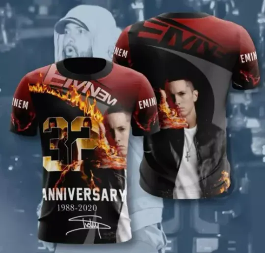 Discover art Eminem shirt 3D GIFT for dad father day gift 3d shirt