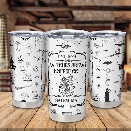 Discover Personalized Witches Brew Tumbler, Halloween Tumbler, Witch Tumbler, Birthday Gift, Gift For Witches Lover, Poison Witches Brew Tumbler