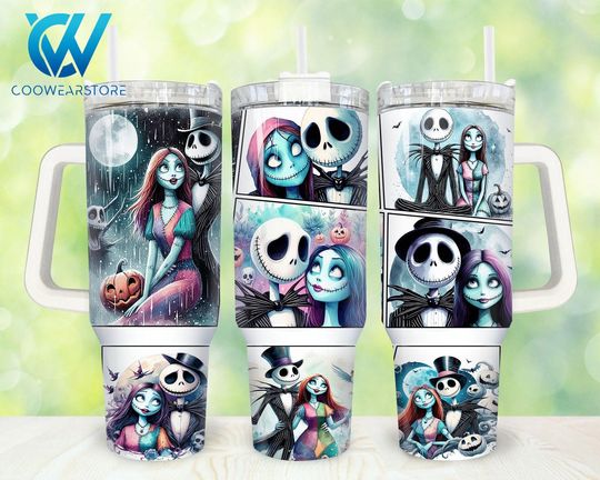 Discover Movies Characters 40oz Tumbler Wrap  , Halloween Characters 2 pieces 40 oz Tumbler  , Horror 40oz Tumbler  Sublimation Designs