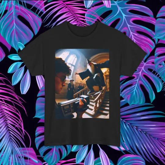 Harry Potter Dumbledore Skateboard Funny Shirt