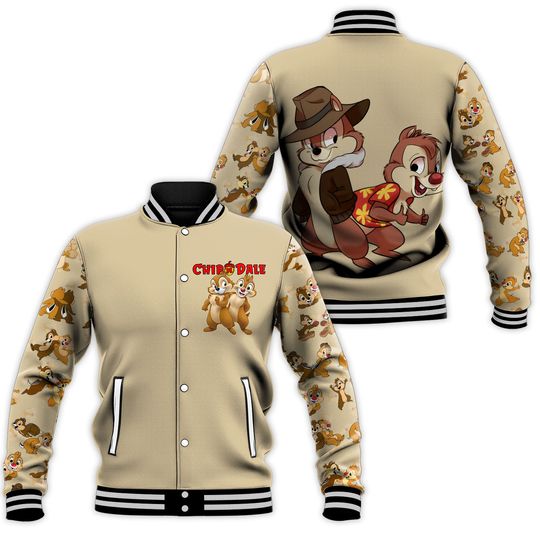 Disney Chip N Dale Baseball Jacket