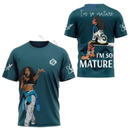 Discover SZA I’m So Mature Love Fan T-Shirt
