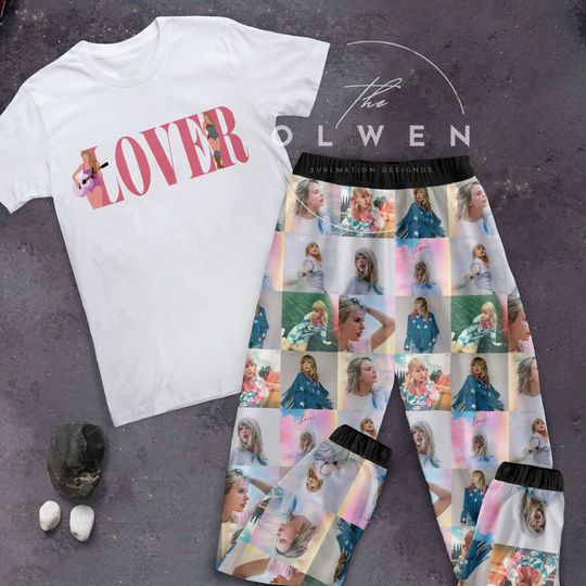 TS Album Lover Holiday Pajamas Set, Lover Christmas Pajamas Set, Cute T.S Album Family Pajamas For Adult And Kids