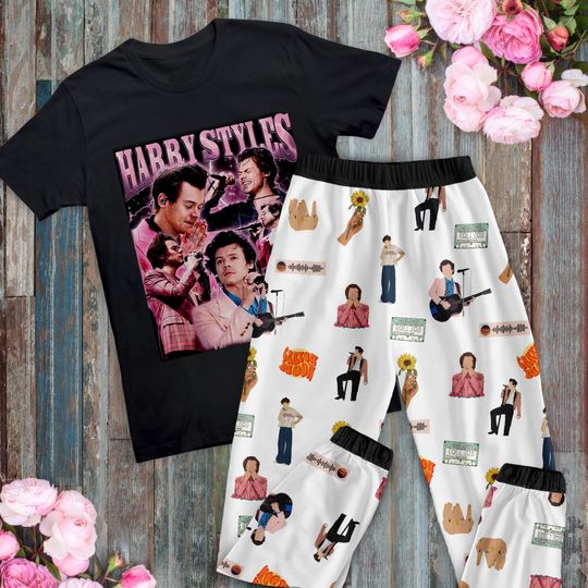 Harry Pajamas Set, Family Pajamas, Family Christmas Pajamas Set.