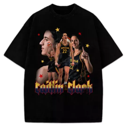 Discover Caitlin Clark Fever T-Shirt Indiana Basketball Fan Art Graphic Tee