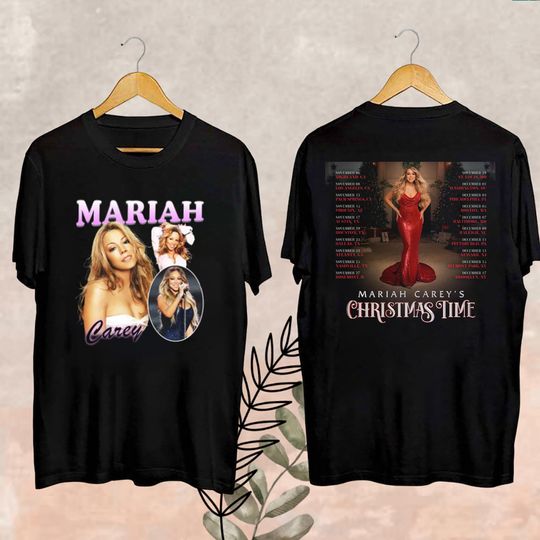 Mariah Carey's Christmas Time Fan Gift, Mariah Carey Fan Shirt, Mariah Carey Mariah Carey's Christmas Time 2024 Shirt, Mariah Carey Merch
