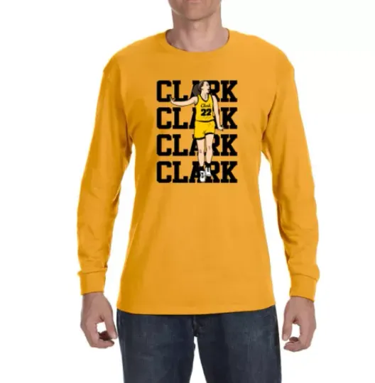 Caitlin Clark Text Pic Long sleeve shirt