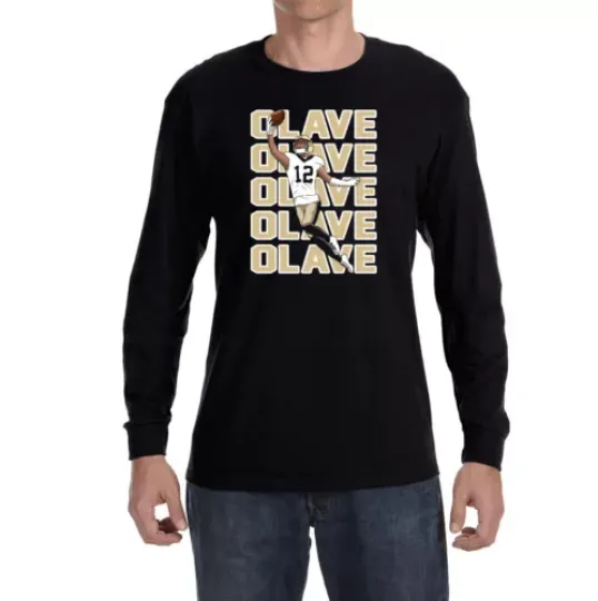 Discover Chris Olave Text Pic Long sleeve shirt