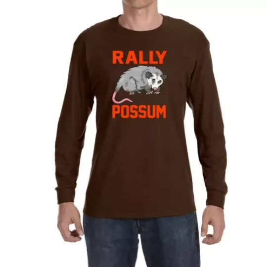 Cleveland Browns Rally Possum Long sleeve shirt
