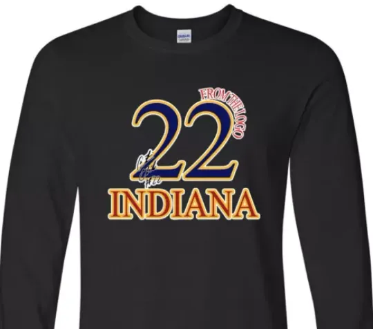 22 - Caitlin Clark - Indiana Fever - Womens Basketball - Soft - Long Sleeve