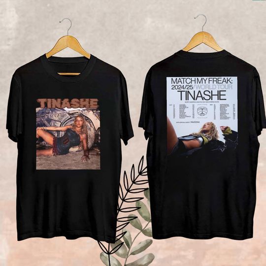 Discover Match My Freak Tour Merch, Tinashe Merch, Match My Freak Tour 2024 Fan Gift, Tinashe Match My Freak Tour 2024 Shirt, Tinashe Fan Shirt