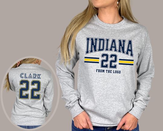 Caitlin Clark Indiana 22 Fever Basketball Long-Sleeve Youth & Adult Unisex Long - Sleeve T-shirt