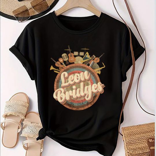 Discover 2024 Leon Bridges The Leon Tour Shirt, Leon Bridges Fan Gift, The Leon Tour 2024 Fan Shirt, Leon Bridges Shirt, Leon Bridges Merch