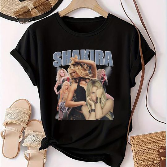 Discover 2024 Shakira World Tour Fan Shirt, Shakira 2024 Fan Gift, Shakira Shirt, Shakira World Tour 2024 Merch, Vintage Shakira Tee, Shakira Concert