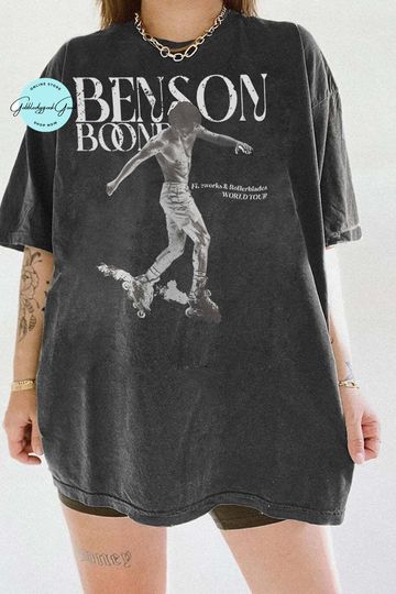 Discover Vintage Benson World Tour 2024 Comfort Colors, Fireworks And Rollerblades Shirt, Boone Concert Tee, Beautiful Things, Bb Tour Merch