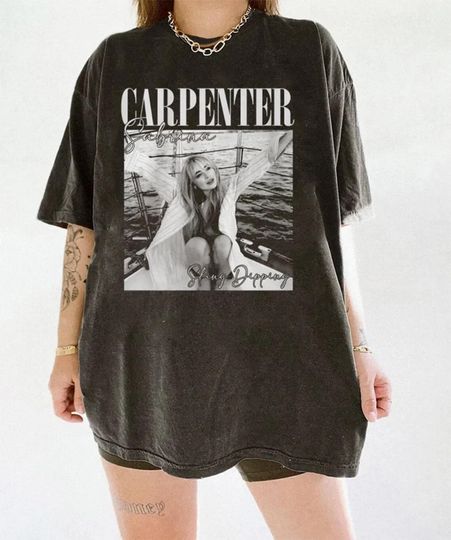 Discover Sabrina 2024 Tour T-shirt, Sabrina Emails Tour, Tour Concert Outfit, Carpenter Graphic Shirt, Trendy Shirt For 2024 Gift For Men Women