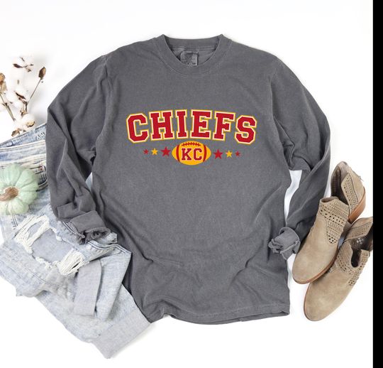 Kansas City Chiefs Retro Long Sleeve