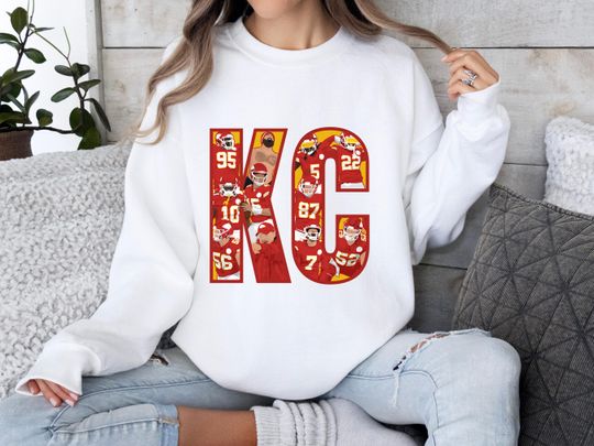 Kansas City Chiefs Shirt, KC Chiefs Football, Chiefs Long Sleeve T-Shirt