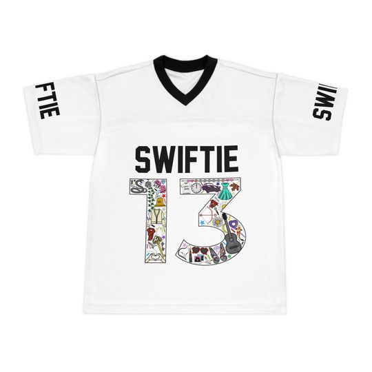 Discover 13 taylor version Football Jersey / Taylor 13 Collage Football Jersey