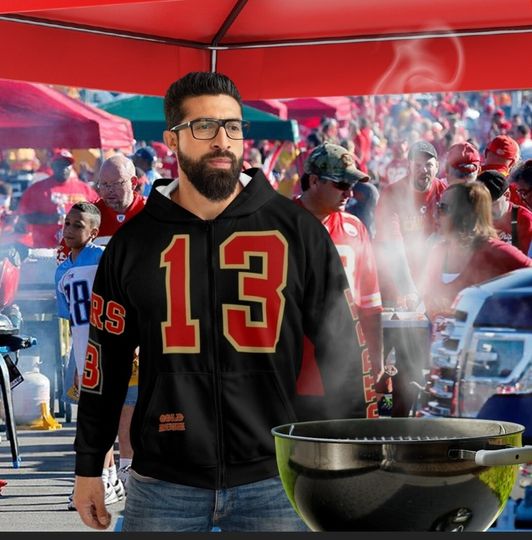 Discover Niners Gold Rush Hoodie, Purdy San Francisco Hooded Sweatshirt, Niners Football Fleece Hoodie