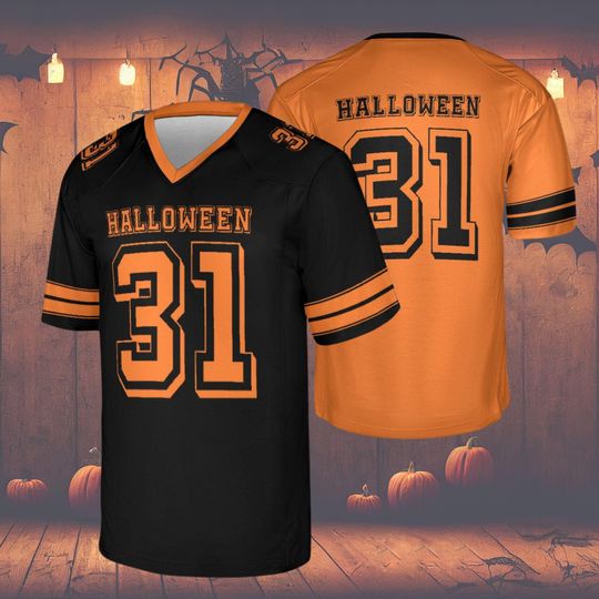 Halloween Football Jersey, Halloween 31 Shirt