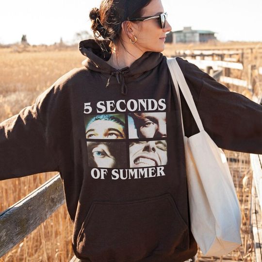 Discover 5 Seconds Of Summer Hoodie, 5SOS Music Shirt, 5 Seconds Of Summer T-Shirt, The 5SOS Show Merch, Gift For Men