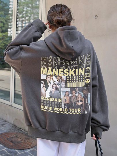 Discover Maneskin Hoodie, Maneskin Rush World Tour Shirt, Vintage Maneskin Music Shirt, Maneskin Shirt