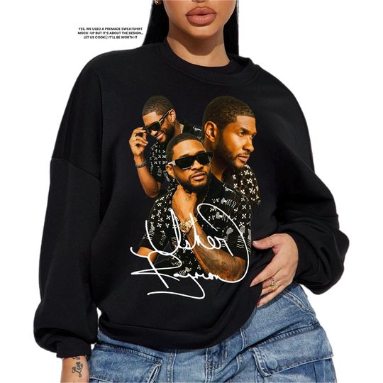 Discover Usher Sweatshirt, Usher Concert Shirt, Past Present Future Tour Shirt, Usher Concert Graphic shirt, Vintage Usher shirt, Usher Fans Club