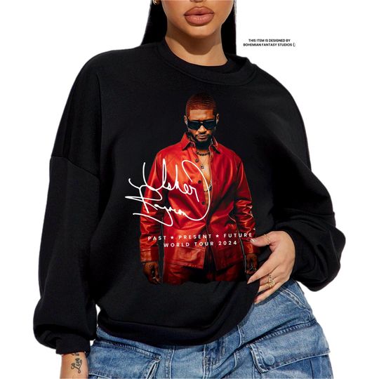 Discover Usher Sweatshirt, Usher Shirt, Usher Concert Shirt, Past Present Future Tour, Usher Concert Graphic , Vintage Usher Shirt, Usher Money