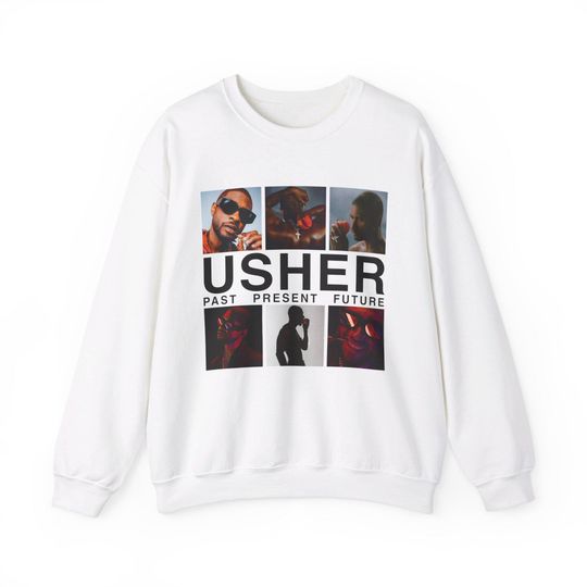 Discover Usher past present future world tour sweatshirt Usher world Tour shirt Usher sweatshirt Usher fan merch Usher concert Usher gift