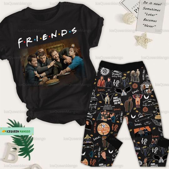 Friends Tv Show Pajamas Shirt, Friends Series Shirt, Friends Characters Shirt, Chandler Bing Shirt, Friends Show Halloween Gift