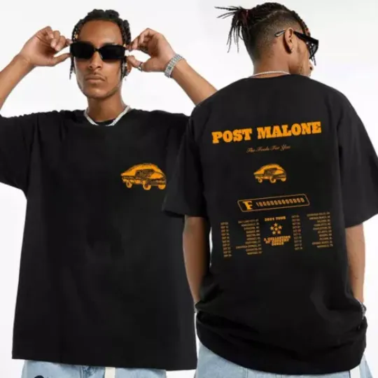 Post Malone The F-1 Trillion Tour 2024 t-Shirt, Posty 2024 Concert Shirt