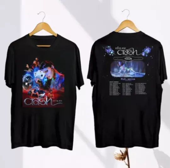 Discover 2024 Kehlani Crash World Tour Shirt, Kehlani Fan Gift Shirt, Kehlani 2024 Concert