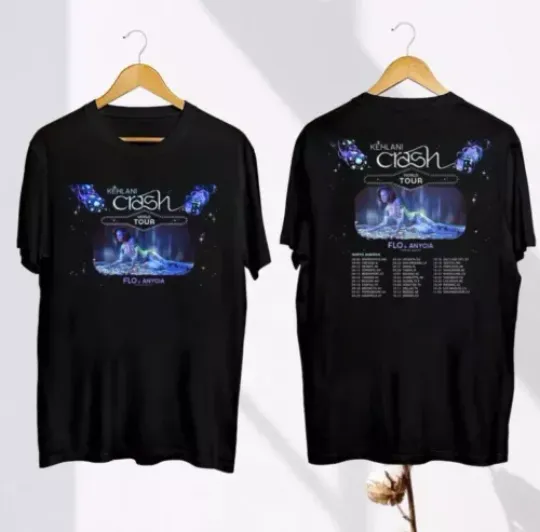 Discover Kehlani Crash World Tour 2024 Shirt, Kehlani Fan Gift Shirt, Kehlani 2024 Concert