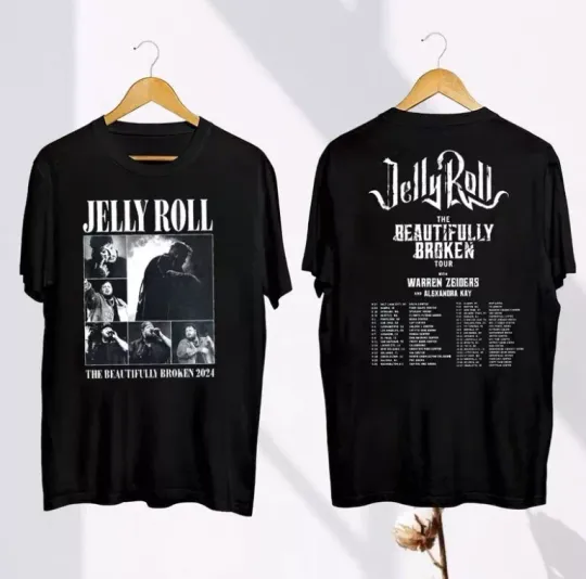 Jelly Roll Tour 2024 T-Shirt, Jelly Roll Fan Gift