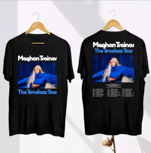 Discover Meghan Trainor The Timeless Tour 2024 Shirt, Meghan Trainor Fan Shirt