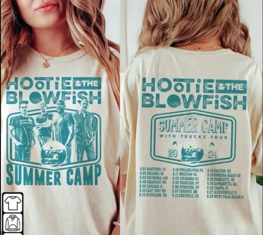 BlvckStyle New Hootie And The Blowfish Shirt, Summer Camp With Trucks Tour Concert