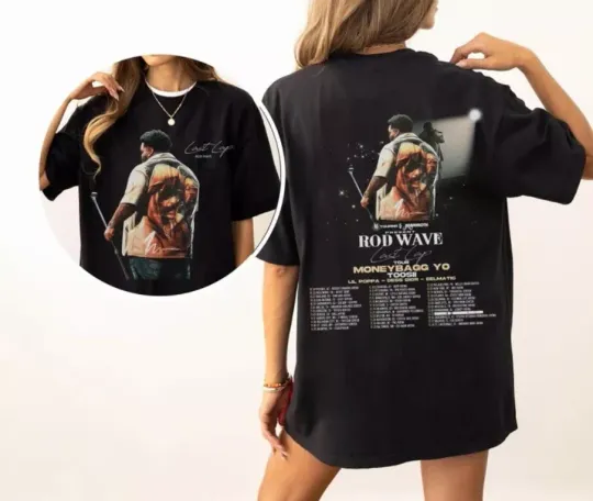 Rod Wave Shirt, Rod Wave Last Lap Tour Music Tee, Rod Wave Rapper T-shirt
