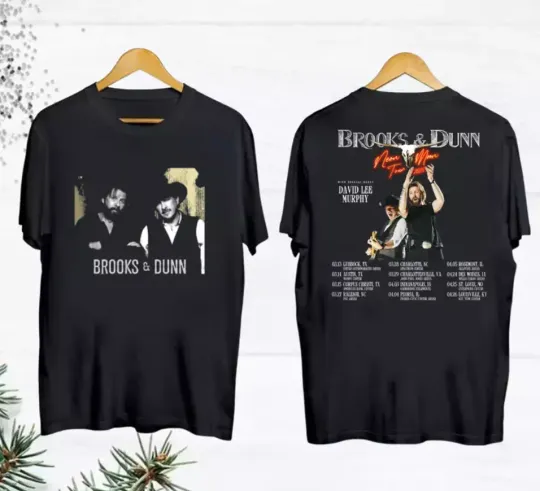 Discover Vintage Brooks And Dunn Shirt, Brooks and Dunn Neon Moon 2025 Tour Shirt