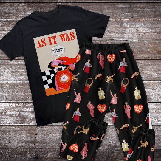Discover As It Was Pajamas Set, Harry Personalized Family Pajamas, Harry Family Christmas Pajamas Set.